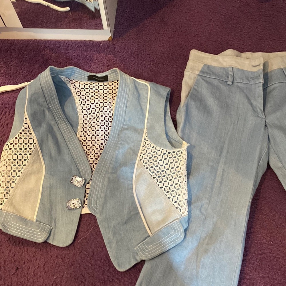 Jeans set light blue bought it at sacks